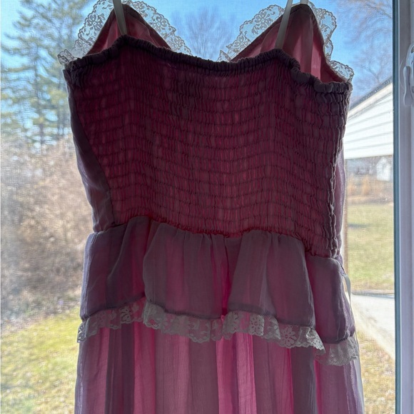 Vintage 1970s Pacino California Lilac Maxi Dress - Picture 7 of 9